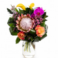 Buchet exotic cu flori rezistente