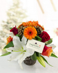 Basket with Lilies and Roses – imaginea 1