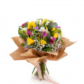 Buchet cu frezii multicolore