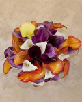 Luxury bouquet with calla lilies – imaginea 2