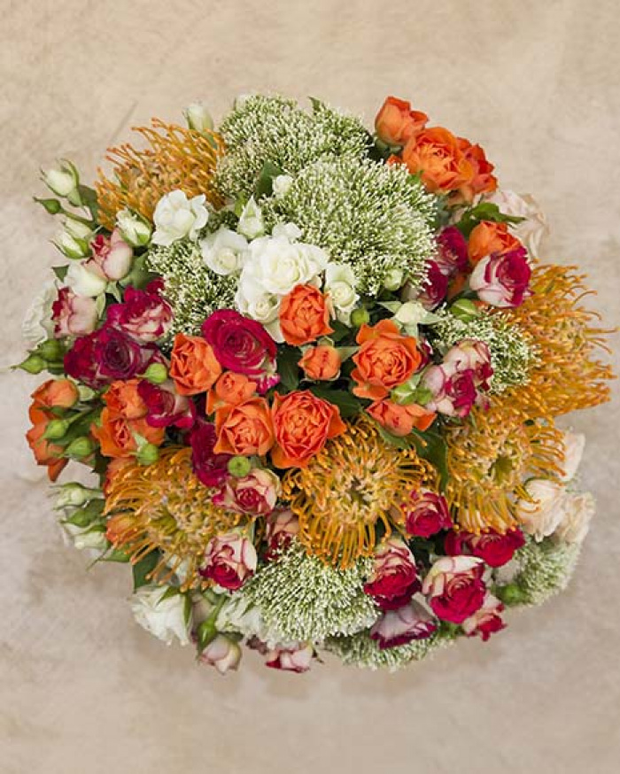 Buchet de lux cu trandafiri ramificaţi – imaginea 2