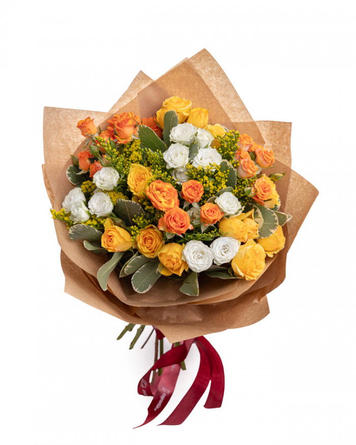 Miniature roses bouquet – the image 1