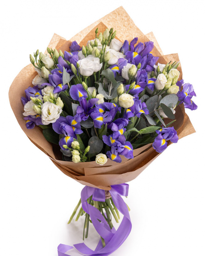 Bouquet of irises – imaginea 1
