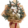 Buchet de iarna cu flori albe
