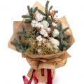 Buchet de iarna cu flori albe