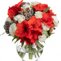 Buchet de Craciun cu conuri