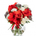 Buchet de Craciun cu conuri