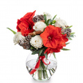 Buchet de Craciun cu conuri