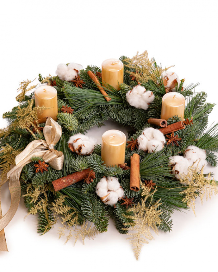 Coronita Advent cu accesorii – imaginea 1