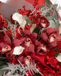 Buchet de iarnă cu Orhidee Cymbidium – imaginea 2
