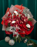 Buchet de iarnă cu Orhidee Cymbidium – imaginea 3