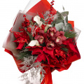 Buchet de iarna cu orhidee cymbidium