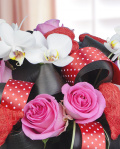 Bouquet with orchids and accesories – imaginea 2