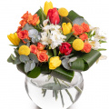 Buchet colorat de primavara