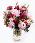 Bouquet of pink peonies – imaginea 1