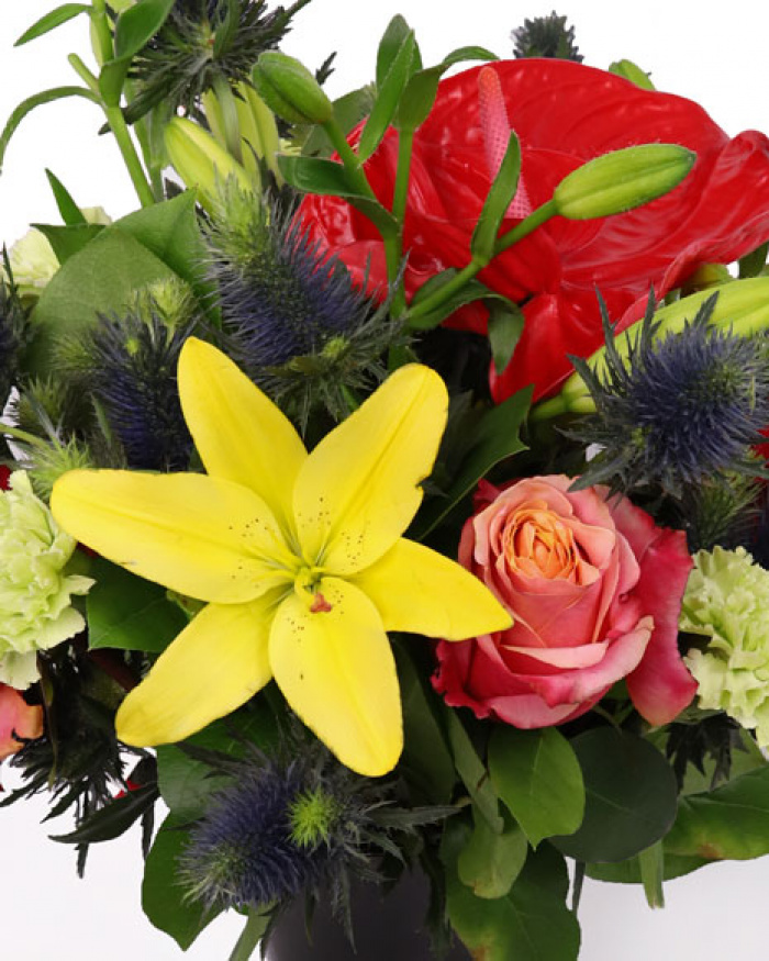 Bouquet of lilies and anthurium – the image 2