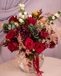 Bouquet in autumn shades – imaginea 3