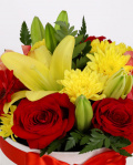 Box with flowers in 3 colors – imaginea 2