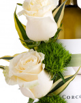 Floral arrangement on a bottle – imaginea 2