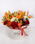 Arrangement with mixed flowers – imaginea 1