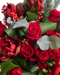Buchet de iarnă cu Amaryllis – imaginea 2