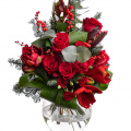 Buchet de iarna cu Amaryllis