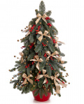 Decorated Christmas tree – imaginea 1