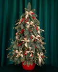 Decorated Christmas tree – imaginea 3