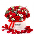 Cadou romantic cu trandafiri
