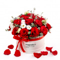 Cadou romantic cu trandafiri