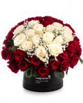 ”I love you” box of roses – the image 1