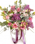 Buchet cu liliac – imaginea 1