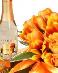 Orange tulip box – imaginea 2