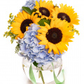 Buchet cu flori de vară
