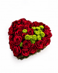 Heart shaped arrangement – the image 1