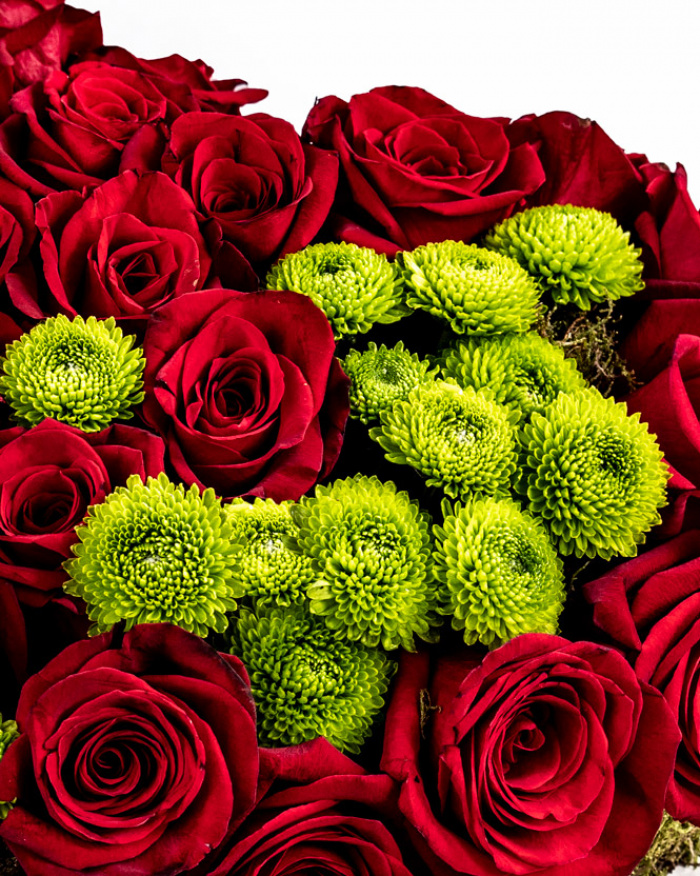 Heart shaped arrangement – the image 3