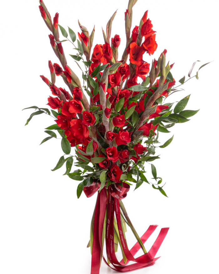 Buchet cu gladiole – imaginea 1