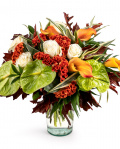 Buchet cu frunze ruginii – imaginea 1