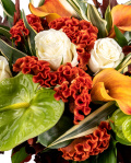 Buchet cu frunze ruginii
