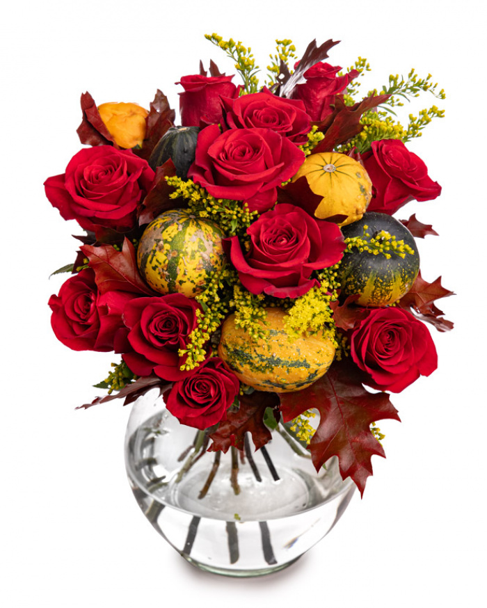 Rose autumn bouquet
