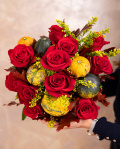 Rose autumn bouquet