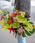 Buchet „Exotic Delight” – imaginea 3