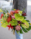 ”Exotic Delight” bouquet – the image 3