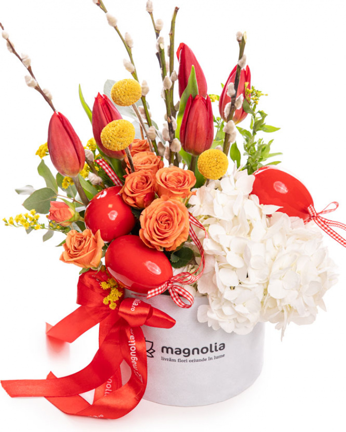 ”Happy Easter” arrangement