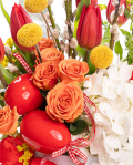 ”Happy Easter” arrangement