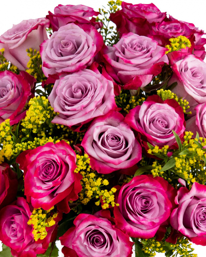 Buchet cu trandafiri ”Deep Purple” – imaginea 2