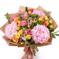 Buchet de flori „Zâmbet în dar”