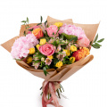 Buchet de flori „Zâmbet în dar”