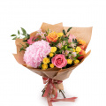 Buchet de flori „Zâmbet în dar”