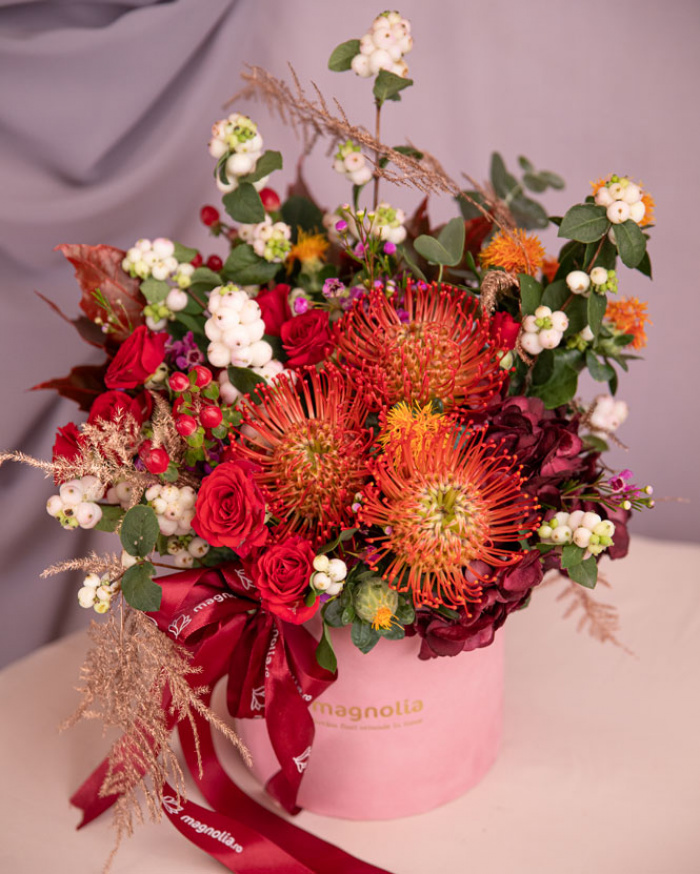 Floral arrangement ”Autumn scent” – imaginea 3